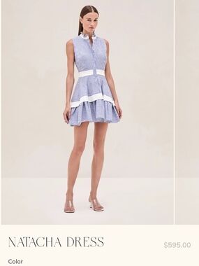 Alexis | Dresses | Alexis Navy And Cream Sleeveless Dress Tennis Style |  Poshmark